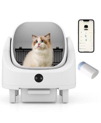 RUIE Automatic Self Cleaning Cat Litter Box for Multi Cat with Smart App Control