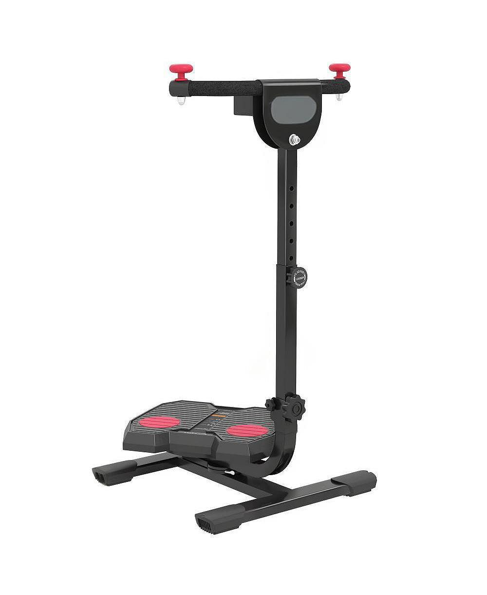 SEVORLEY Twist Waist Exercise Machine with Adjustable Handlebar, LCD Monitor, Foldable Steel Frame
