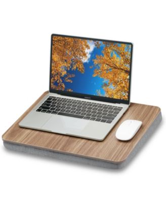 Dark brown wood