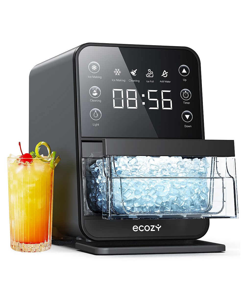 Ледогенератор Ecozy Chillio Nugget, 40 lbs/Day, TDS Display, Self-Cleaning