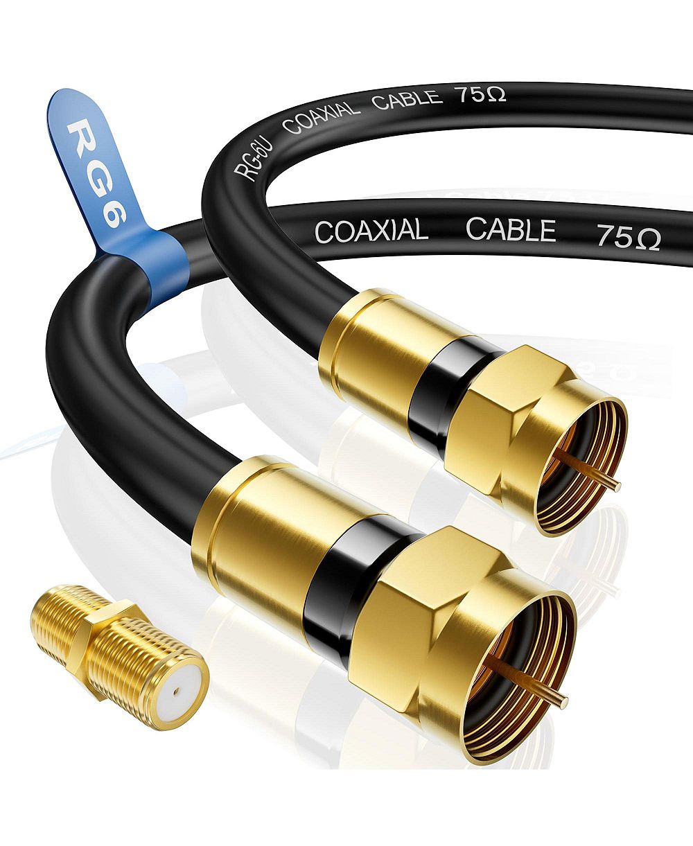 Lofree Коаксиальный кабель Lofree RG6 с разъемом F-Type 75 Ohm