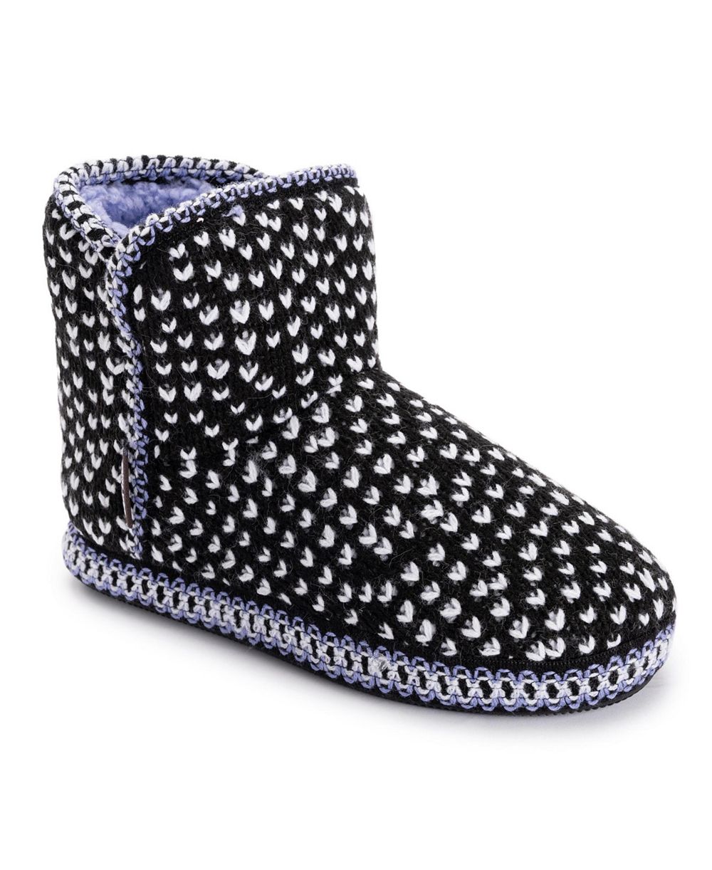 MUK LUKS Women's Leigh Bootie Slippers