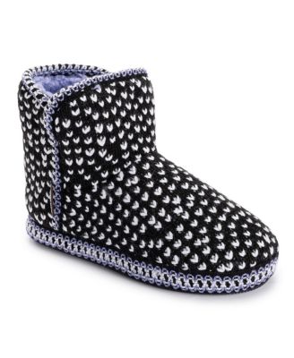 MUK LUKS Women's Leigh Bootie Slippers