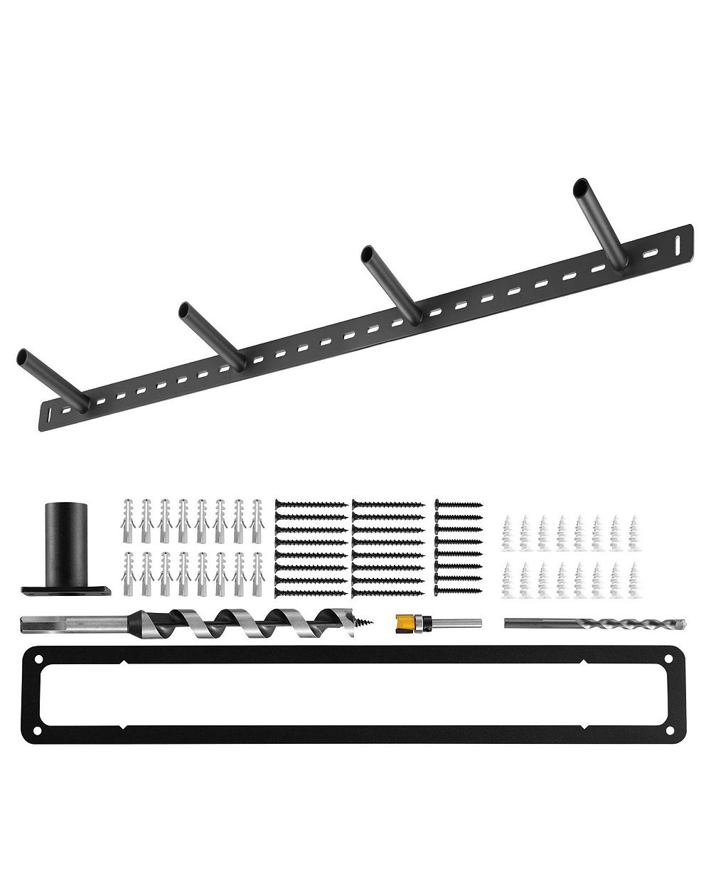 SUGIFT 1 шт. скрытый кронштейн для плавающей полки, 230 фунтов, 43x6.2x1.5 дюйма, усиленная настенная опора