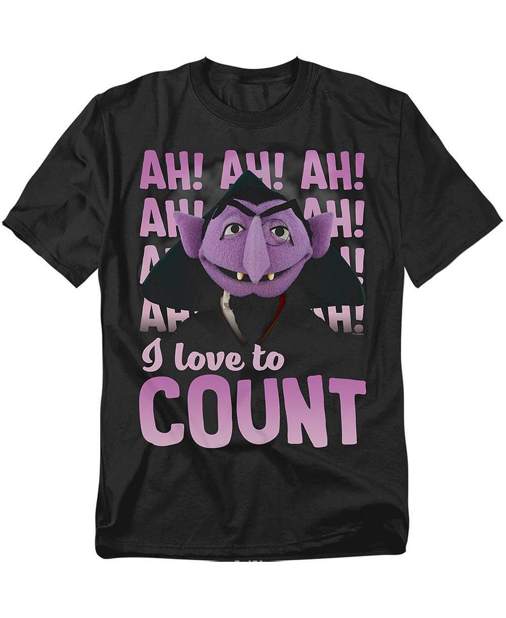 Мужская футболка Sesame Street The Count