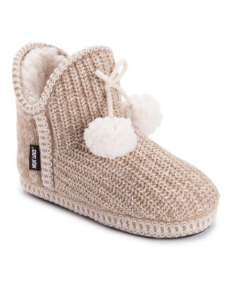 MUK LUKS Women's Amira Bootie Slippers