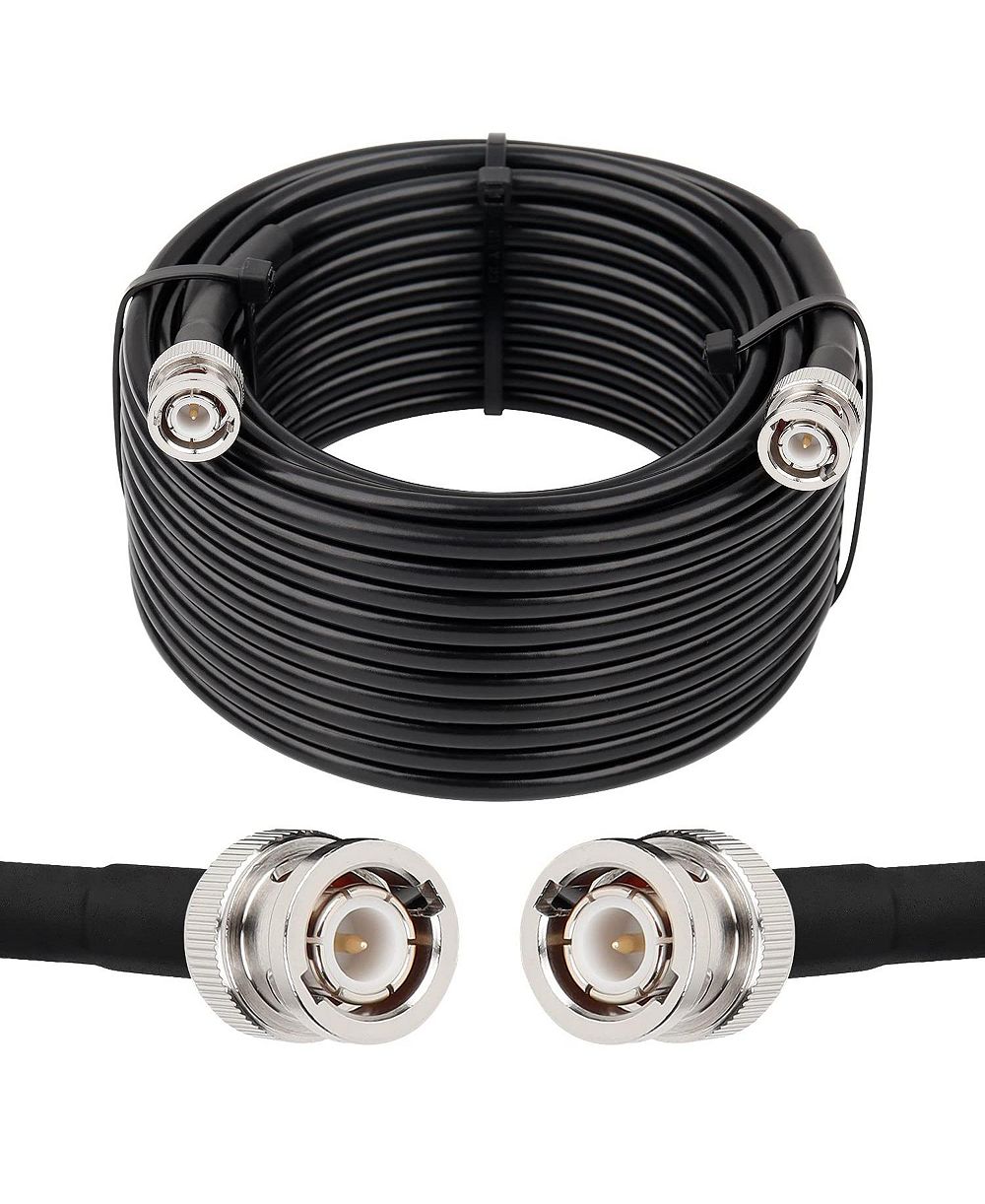 Lofree RG58 Low-Loss 50 Ohm BNC Coaxial Cable