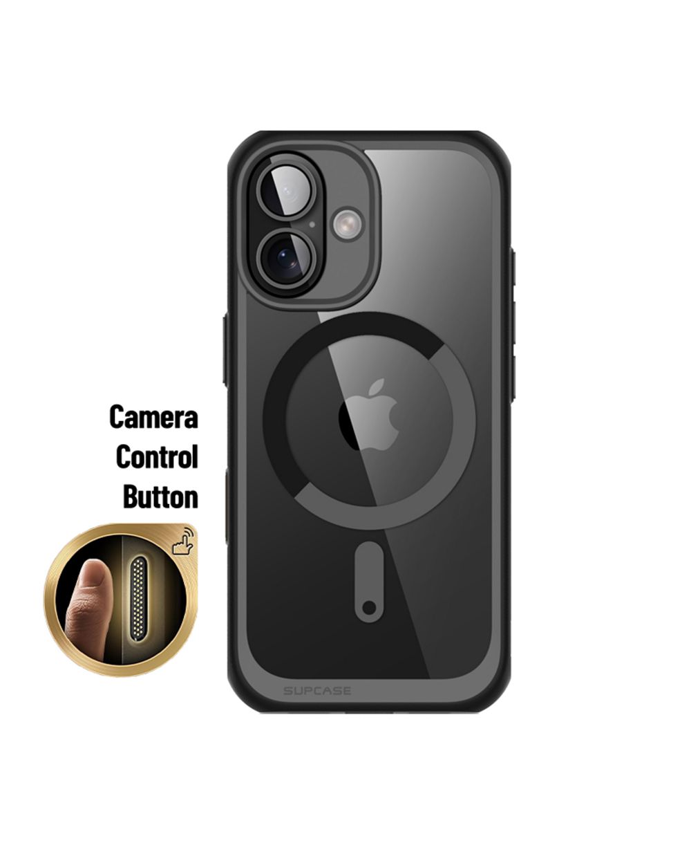 SUPCASE тонкий чехол Unicorn Beetle Mag с кнопкой управления камерой MagSafe для iPhone 16