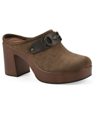 Женские мюли на платформе White Mountain Barleys