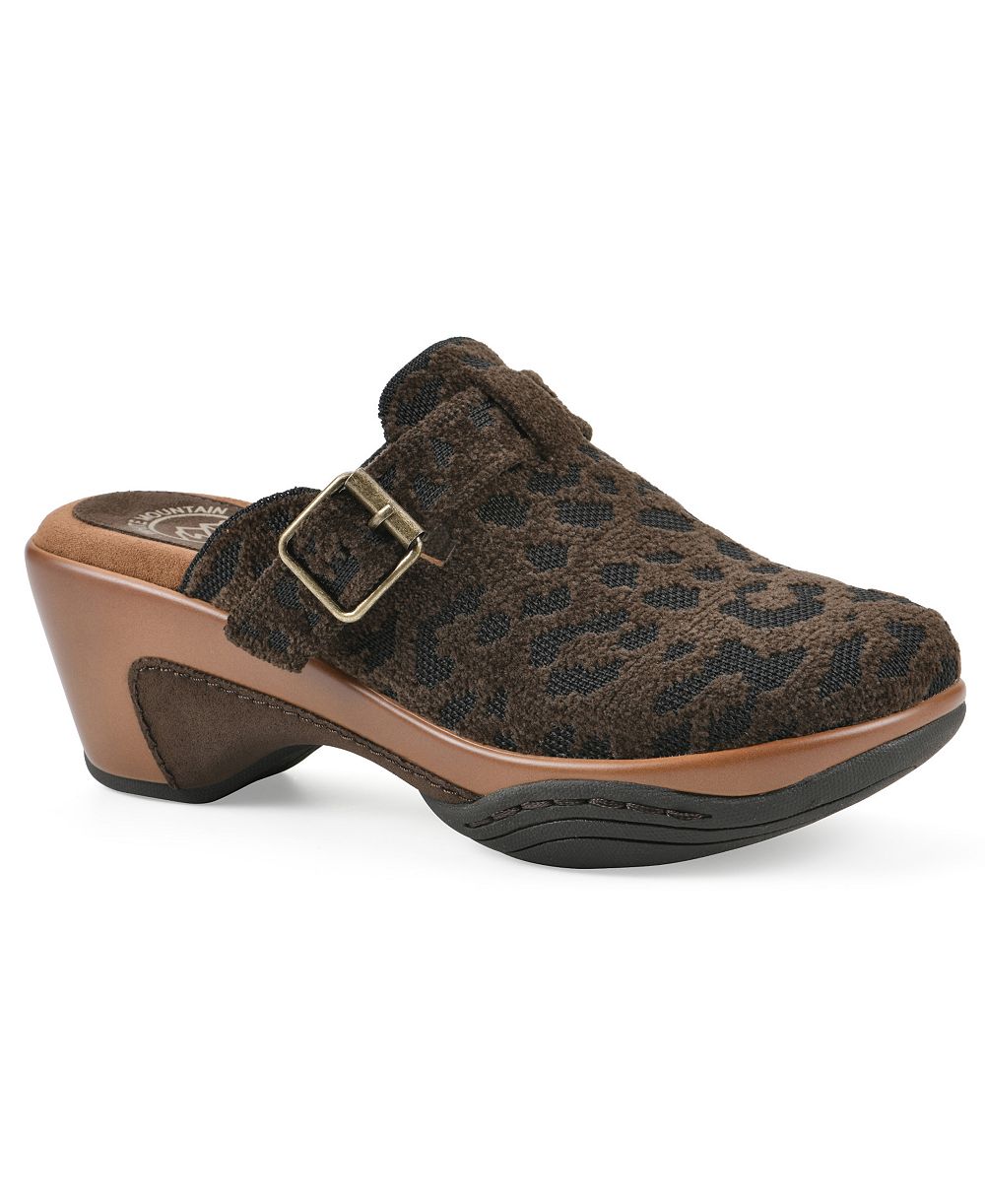 White Mountain Women's Vias Slip-On Mule Clogs