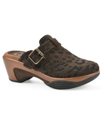 White Mountain Women's Vias Slip-On Mule Clogs