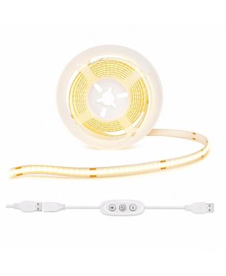 Lofree Светодиодная лента USB COB LED, регулируемая яркость, гибкая
