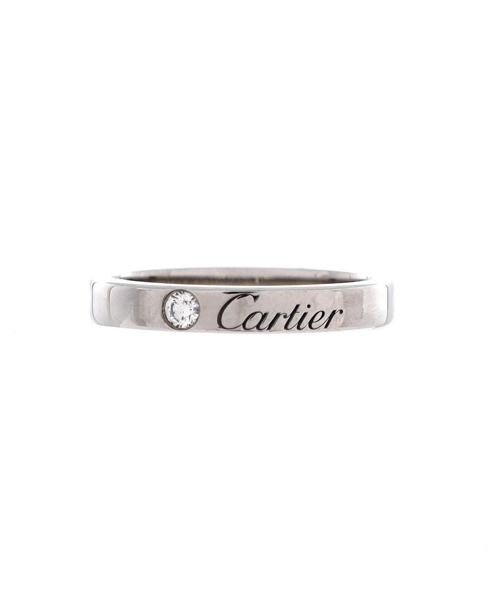 Pre-Owned Cartier обручальное кольцо C de Cartier