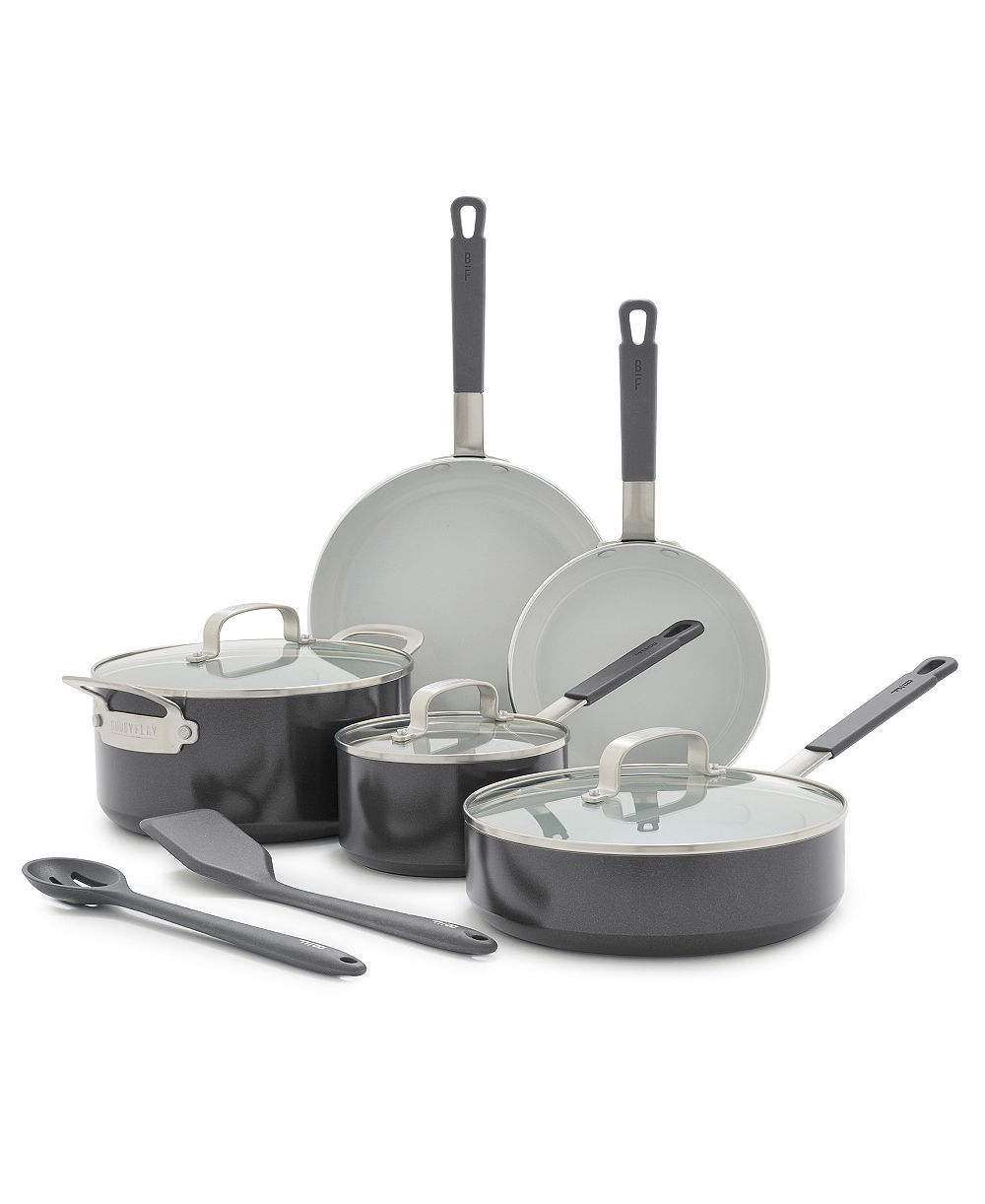 GreenPan Bobby Flay керамический антипригарный набор посуды, 10 предметов