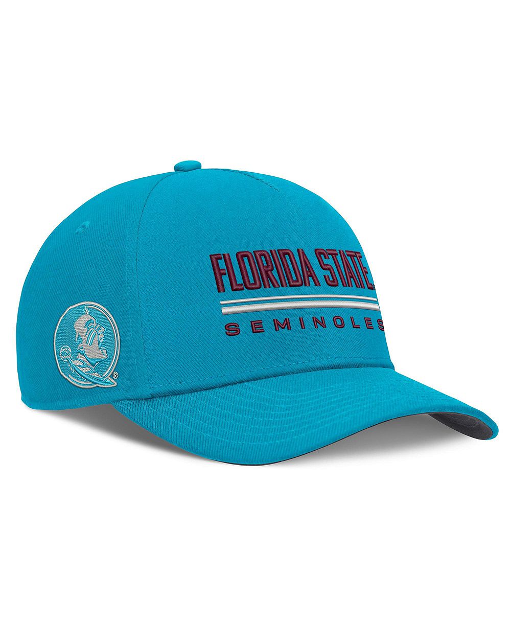 Men's Nike Turquoise Florida State Seminoles 2026 Sideline Dri-FIT Rise Adjustable Hat