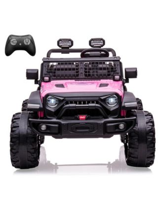 homfan 2-Seat Kids Ride-On Electric Truck with Remote Control, Ages 3-8