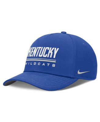 Men's Nike Royal Kentucky Wildcats 2026 Sideline Dri-FIT Rise Adjustable Hat