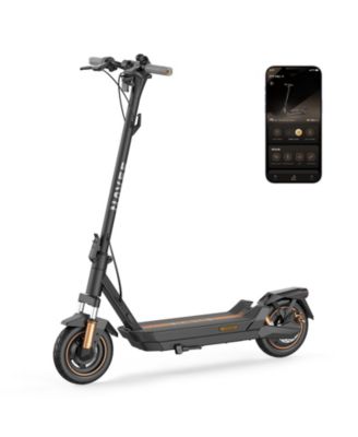 NAVEE GT5 Max Electric Scooter, 55.9mi Max Range, 25MPH Max Speed, 1638W Motor, Front Fork and Rear Damping, 10" Tires