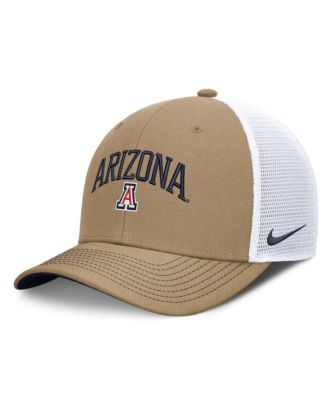 Nike Мужская и Женская кепка-тракер Nike Arizona Wildcats Primetime Arched Beige/Navy