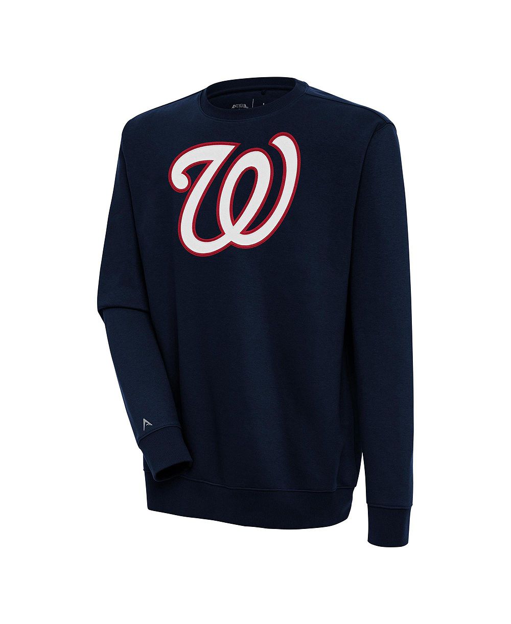 Мужской джемпер Antigua Washington Nationals Victory Navy