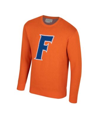Вязаный свитер Uscape Apparel Renew Vintage с логотипом Florida Gators, оранжевый, для мужчин и женщин
