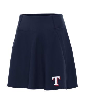 Женская юбка-шорты Antigua Navy Texas Rangers Chip Skort