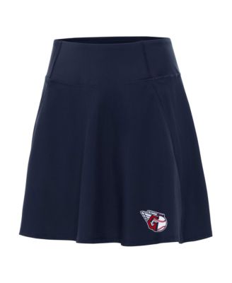 Женская юбка-шорт Antigua Navy Cleveland Guardians Chip