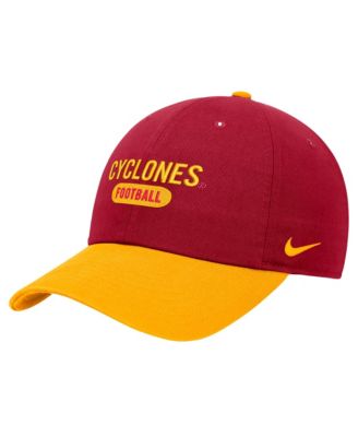 Nike Men's Cardinal Iowa State Cyclones Color Block Club Adjustable Hat