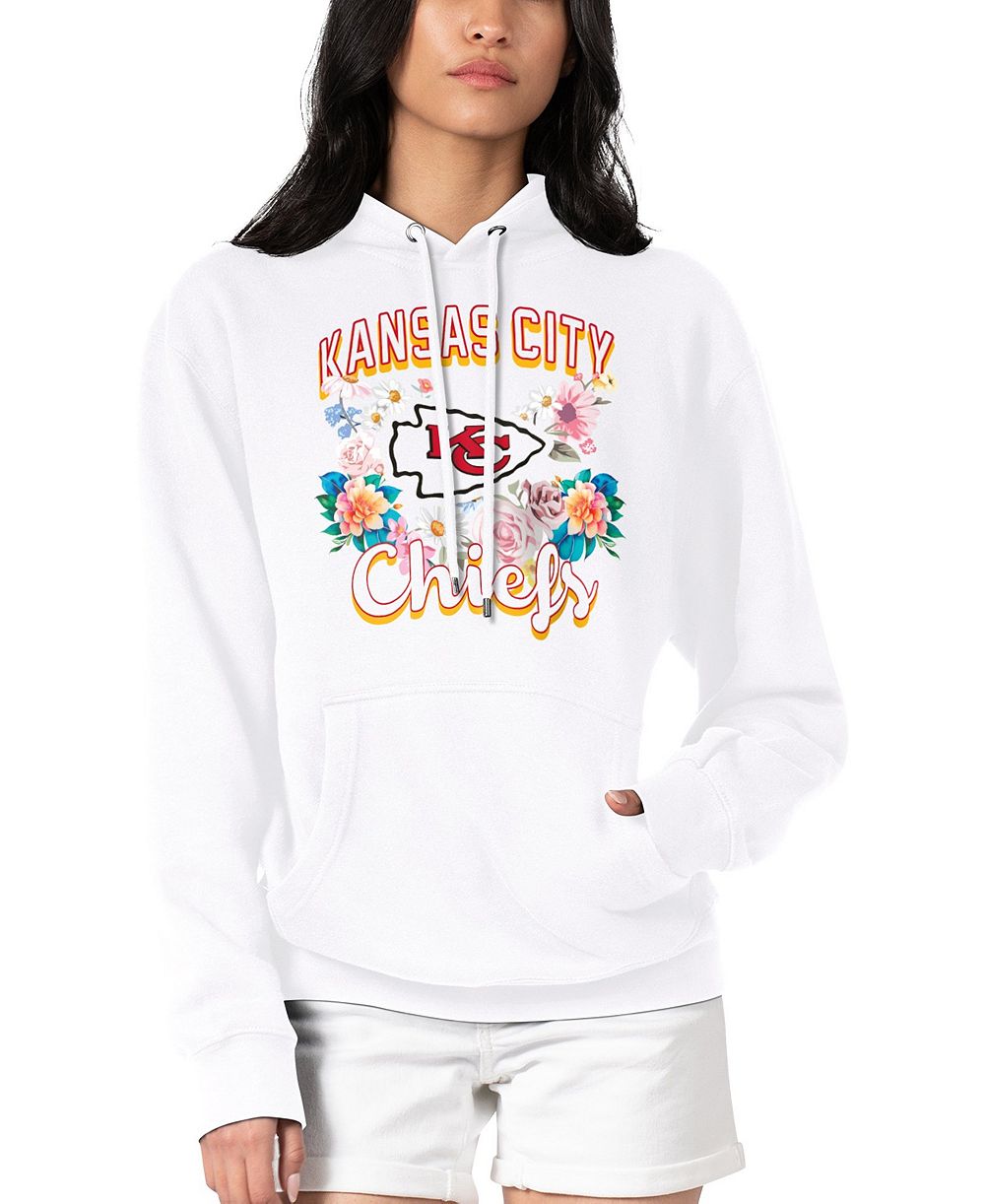 Женское худи G-III 4Her by Carl Banks Kansas City Chiefs Fleece Graphic