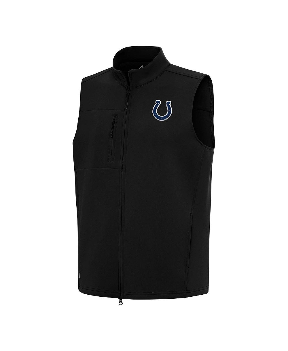 Мужская жилетка Antigua Black Indianapolis Colts Demand Full-Zip