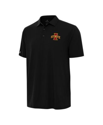 Мужская рубашка-поло Antigua Black Iowa State Cyclones Era