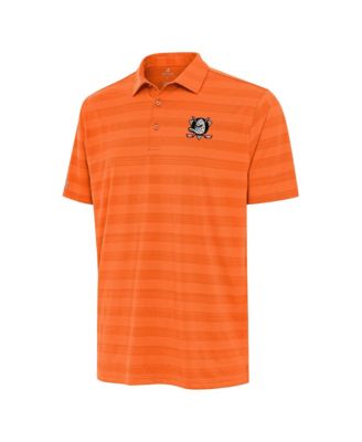 Antigua Men's Orange Anaheim Ducks Tunnel Polo Shirt