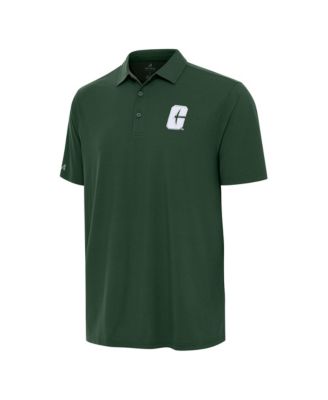 Antigua Men's Green Charlotte 49ers Era Polo Shirt