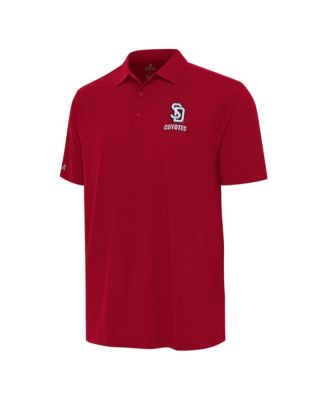 Antigua Men's Red South Dakota Coyotes Era Polo Shirt