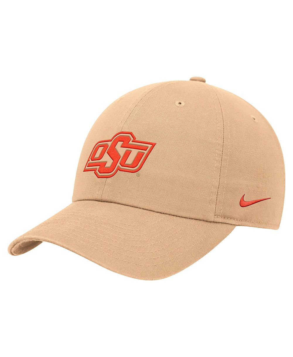 Мужская кепка Nike Light Orange Oklahoma State Cowboys Club Adjustable