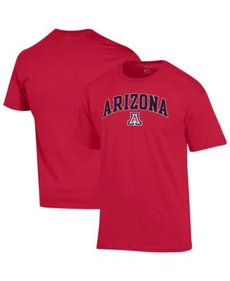 Футболка Champion Men's Champion Red Arizona Wildcats Arch Over Logo