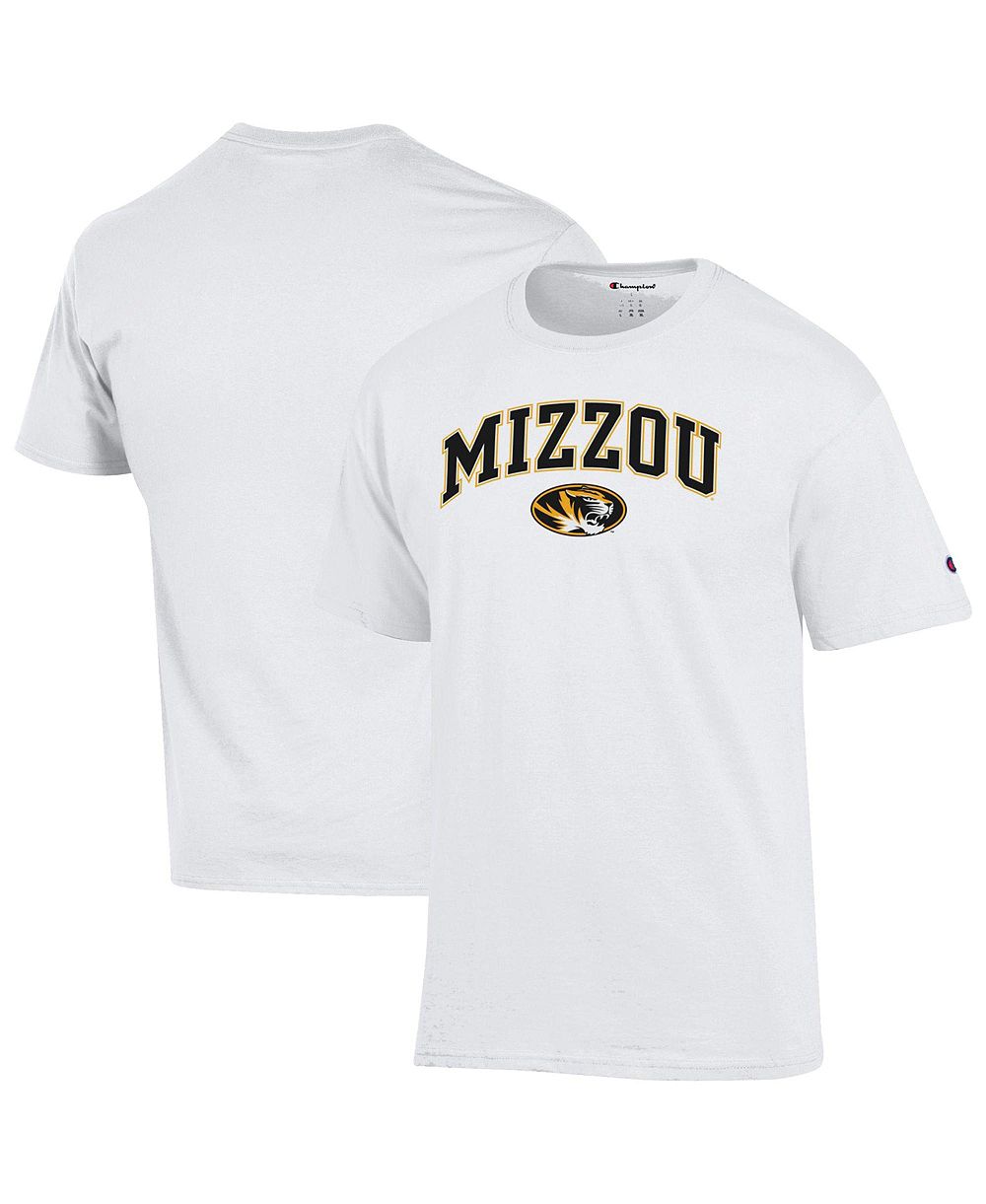Champion Мужская футболка Champion White Missouri Tigers Arched Logo