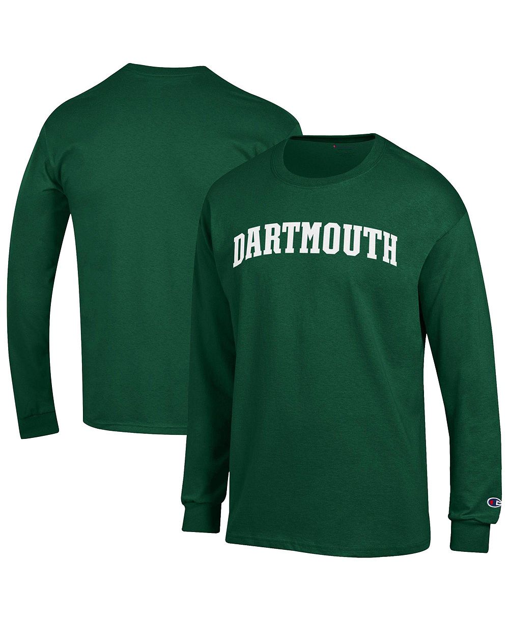 Мужская футболка Champion Green Dartmouth Big Green Basic Arch Long sleeves