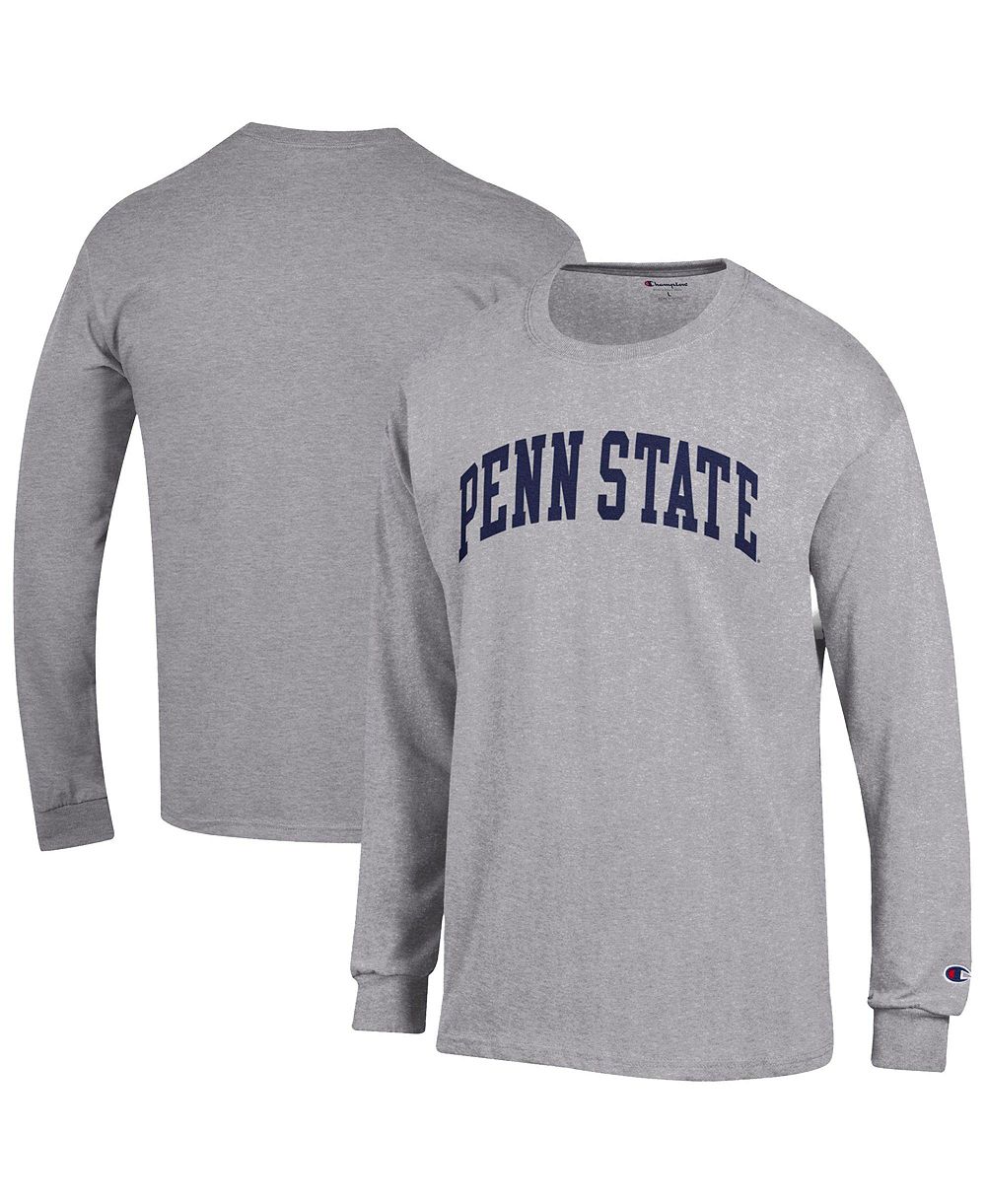 Мужская футболка Champion Navy Penn State Nittany Lions Basic Arch Long sleeves