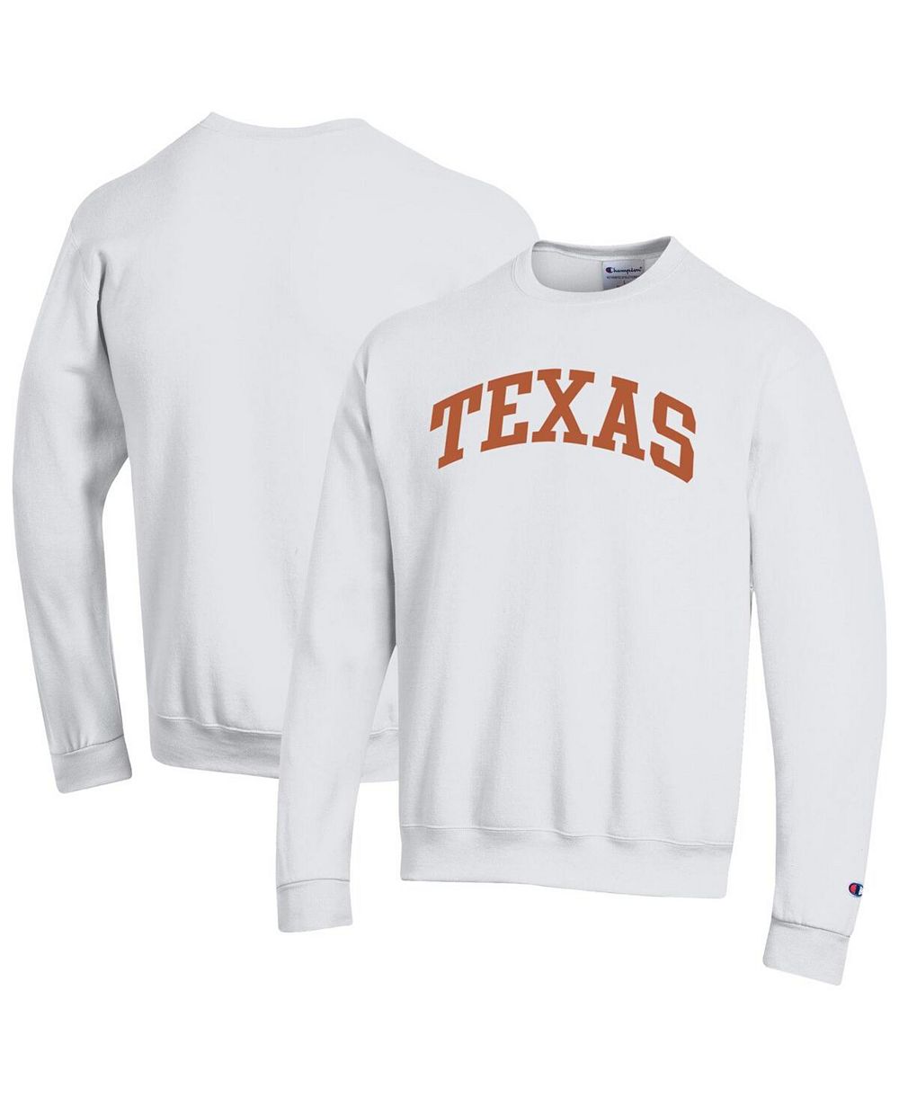 Champion Men's Texas Orange Texas Longhorns Basic Arch Fleece Pullover Sweatshirt