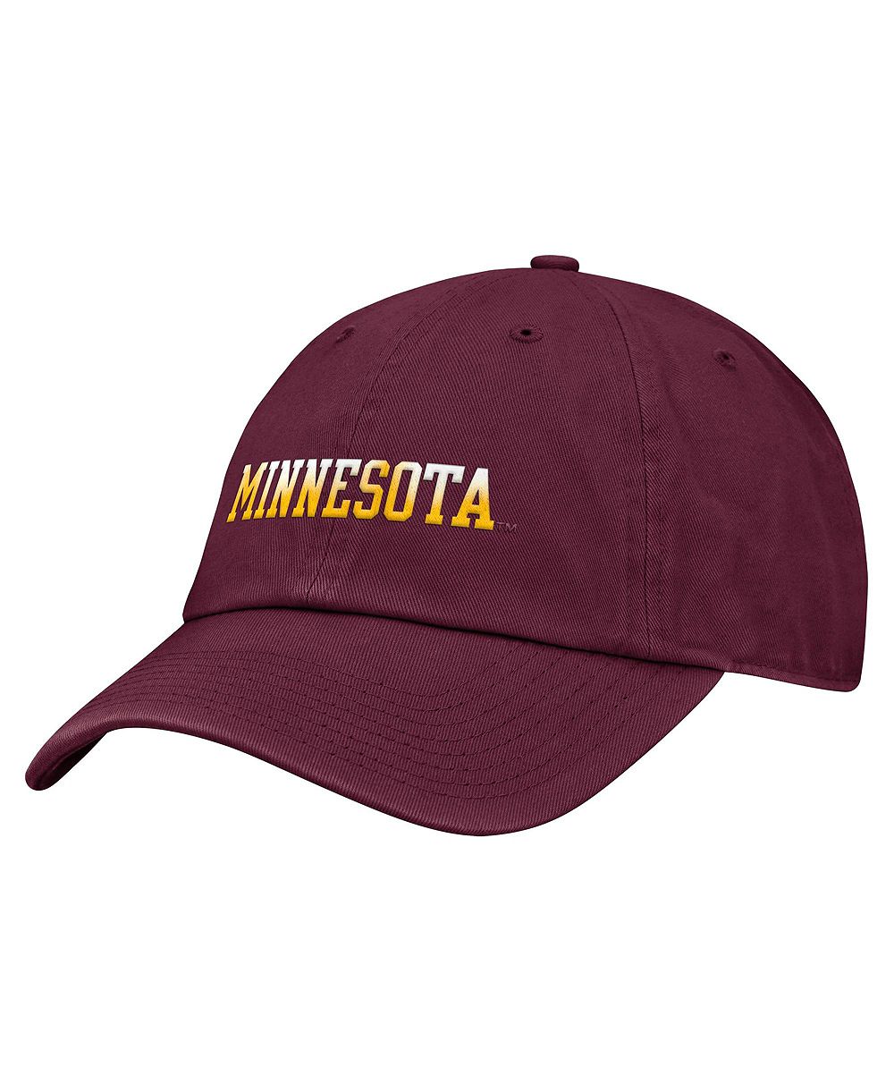 Nike Мужская бордовая регулируемая кепка Minnesota Golden Gophers Club