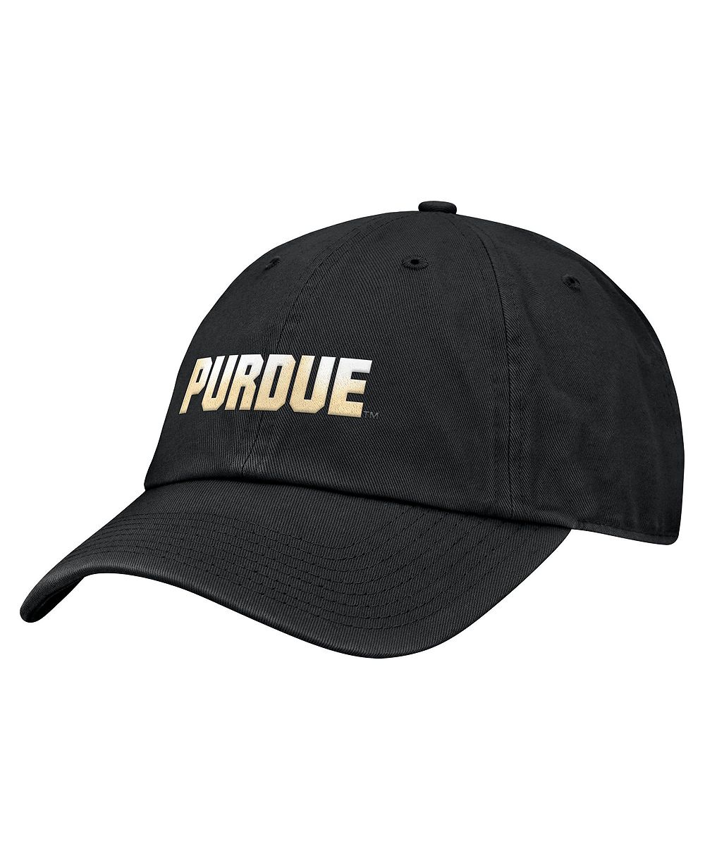 Nike Men's Black Purdue Boilermakers Club Adjustable Hat