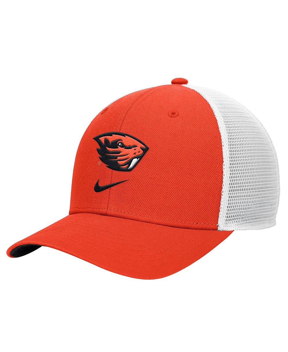Nike Мужская Orange Oregon State Beavers Rise Trucker Dri-FIT Adjustable Hat