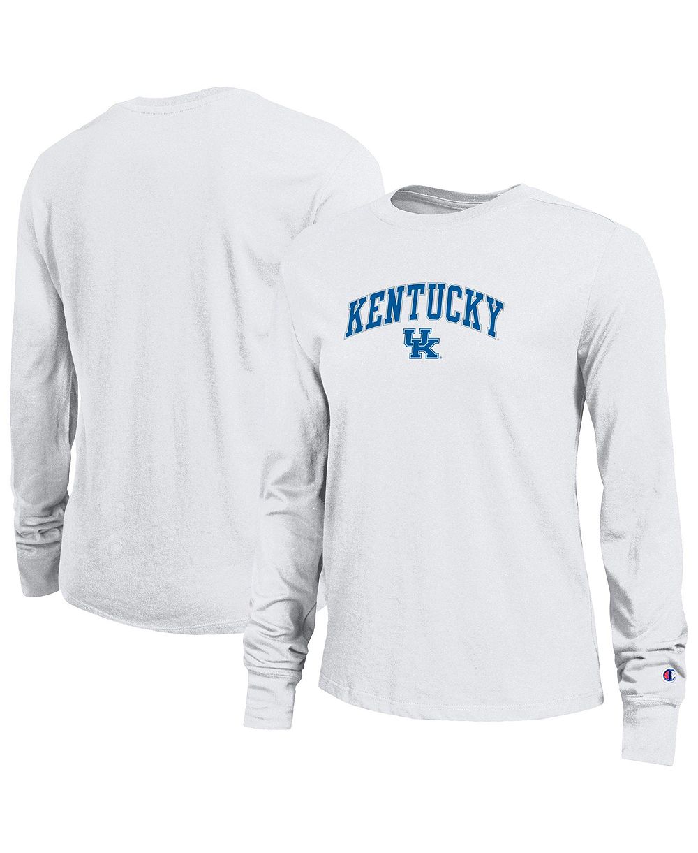 Женская футболка Champion Kentucky Wildcats Long-Sleeve Crewneck