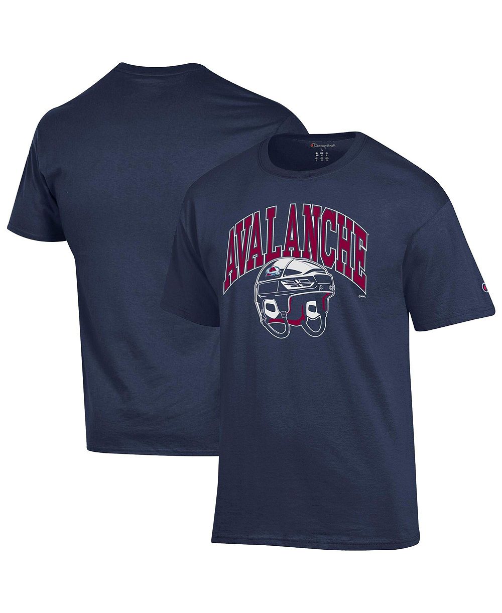 Champion мужская футболка Navy Colorado Avalanche Helmet