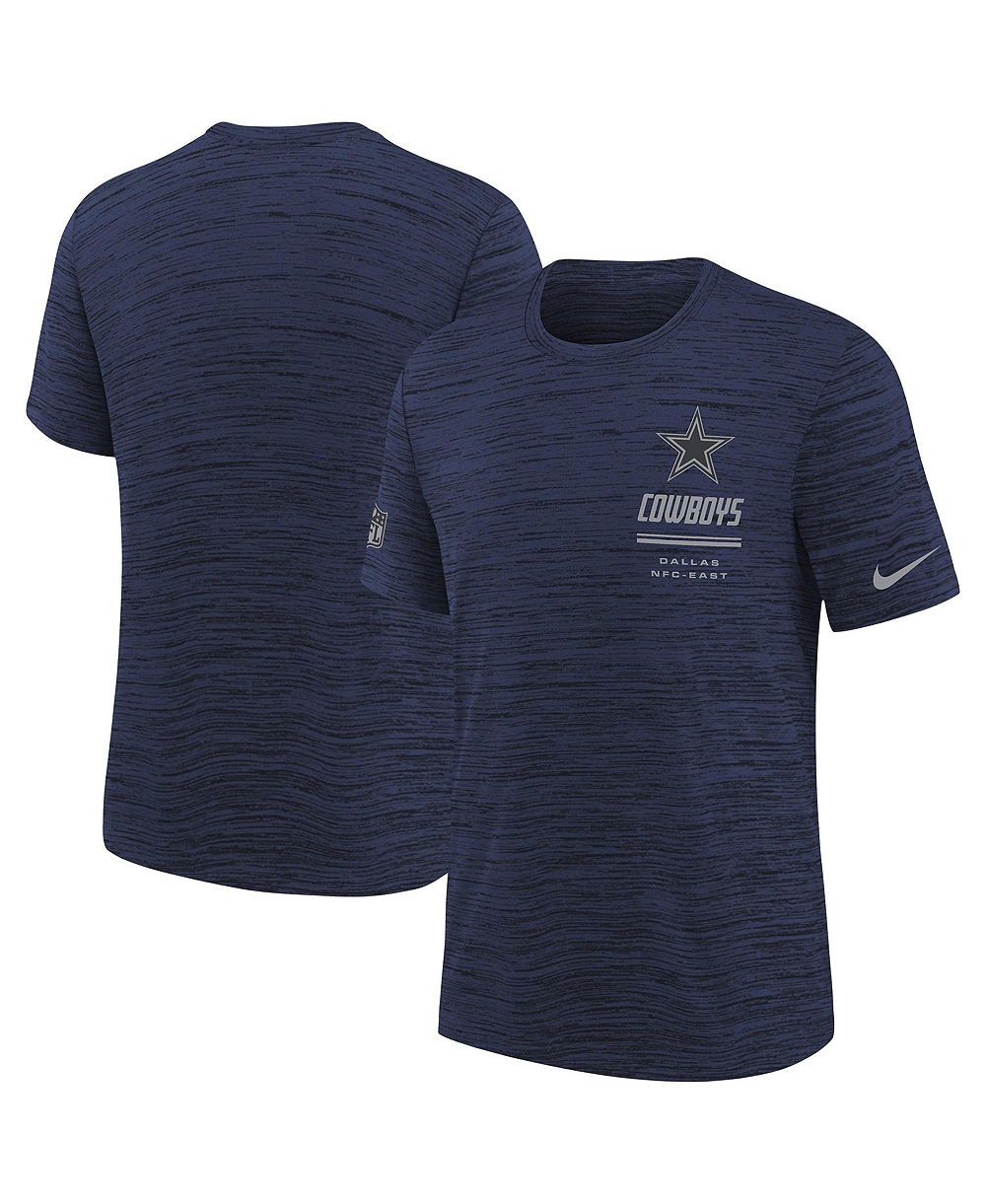 Nike детская футболка Dri-FIT Navy Dallas Cowboys Sideline Velocity