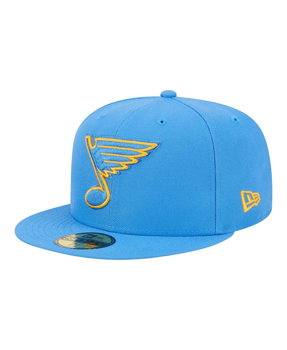 Мужская кепка New Era Light Blue St. Louis Blues Core 59FIFTY Fitted