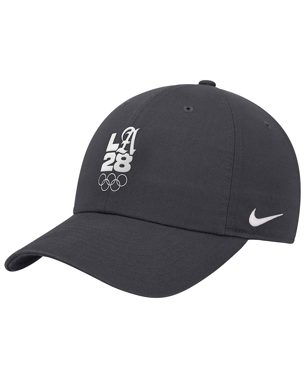 Мужская кепка Nike LA28 Summer Olympics Script Club Adjustable Anthracite
