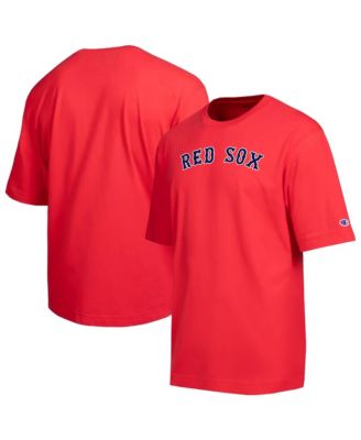 Champion Men's Red Boston Red Sox All Star Chenille Wordmark T-Shirt