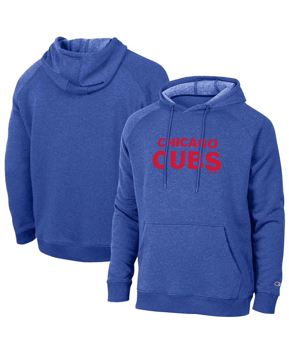 Мужское худи Champion Raglan tri-blend, royal Chicago Cubs Triumph